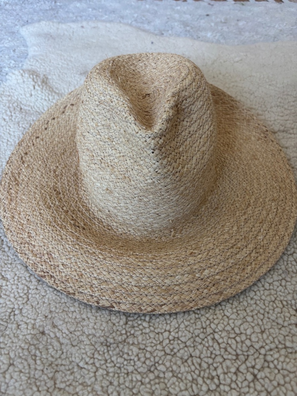 Albertus Swanepoel Straw Hipster Hat Cowboy or Garden Beach Great Quality Small